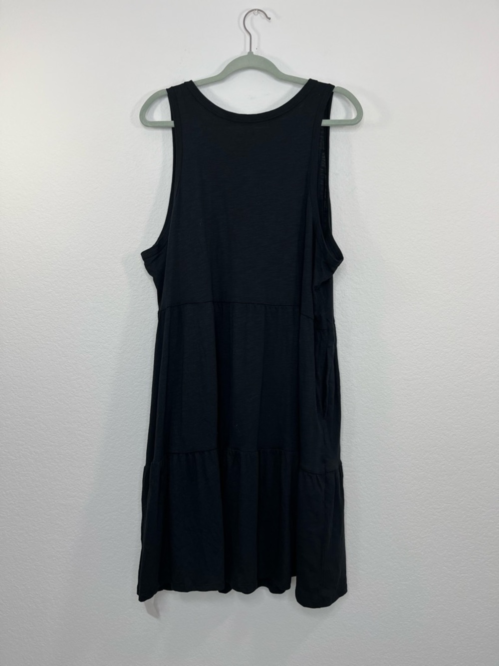 GAP NWT Tiered Dress Black size XXL - Picture 3 of 8
